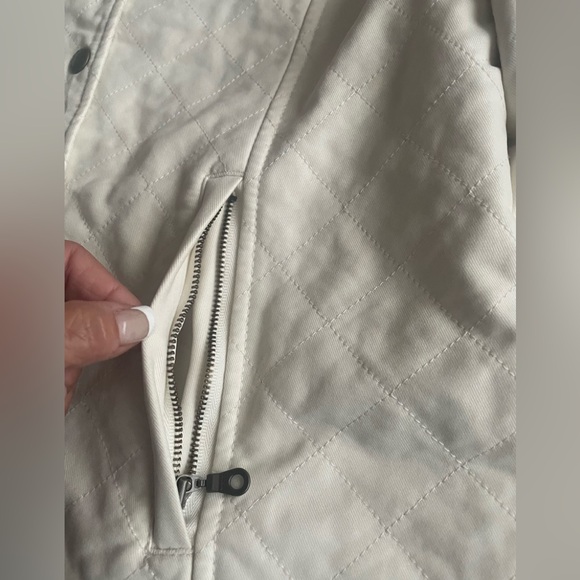 Orvis Women's Ivory Insulated Quilted Jacket Size MP - Picture 8 of 11